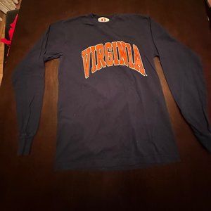 Long Sleeve Dodger Sweater with Virginia Logo